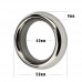 Металлическое эрекционное кольцо Stainless Steel Metal Silver Cockring 1,5 in