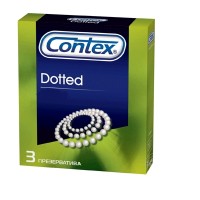 Презервативы Contex №3 Dotted с точками