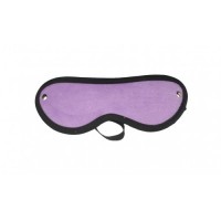 Плюшевая фиолетовая маска